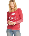 COCA COLA - I HEART COKE WOMENS chaserbrand