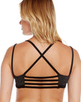 INTIMATES CLASSIC STRAPPY BACK GLITTER BRALETTE WOMENS chaserbrand