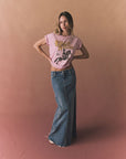 Willie Nelson Retro Logo Tee Womens chaserbrand
