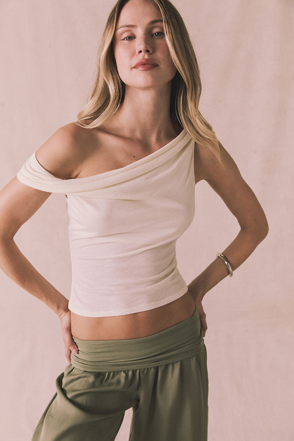Roxanne Starry White Tank Womens chaserbrand