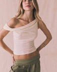 Roxanne Starry White Tank Womens chaserbrand
