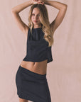 Ibiza Navy Mini Skirt Womens chaserbrand