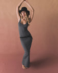 Bliss Future Gray Midi Dress Womens chaserbrand