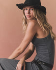 Bliss Future Gray Midi Dress Womens chaserbrand