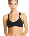 QUADRABLEND STRAPPY CROSS BACK BRALETTE WOMENS chaserbrand