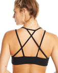 QUADRABLEND STRAPPY CROSS BACK BRALETTE WOMENS chaserbrand