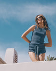 Carnaby Washed Indigo Tank Top WOMENS chaserbrand