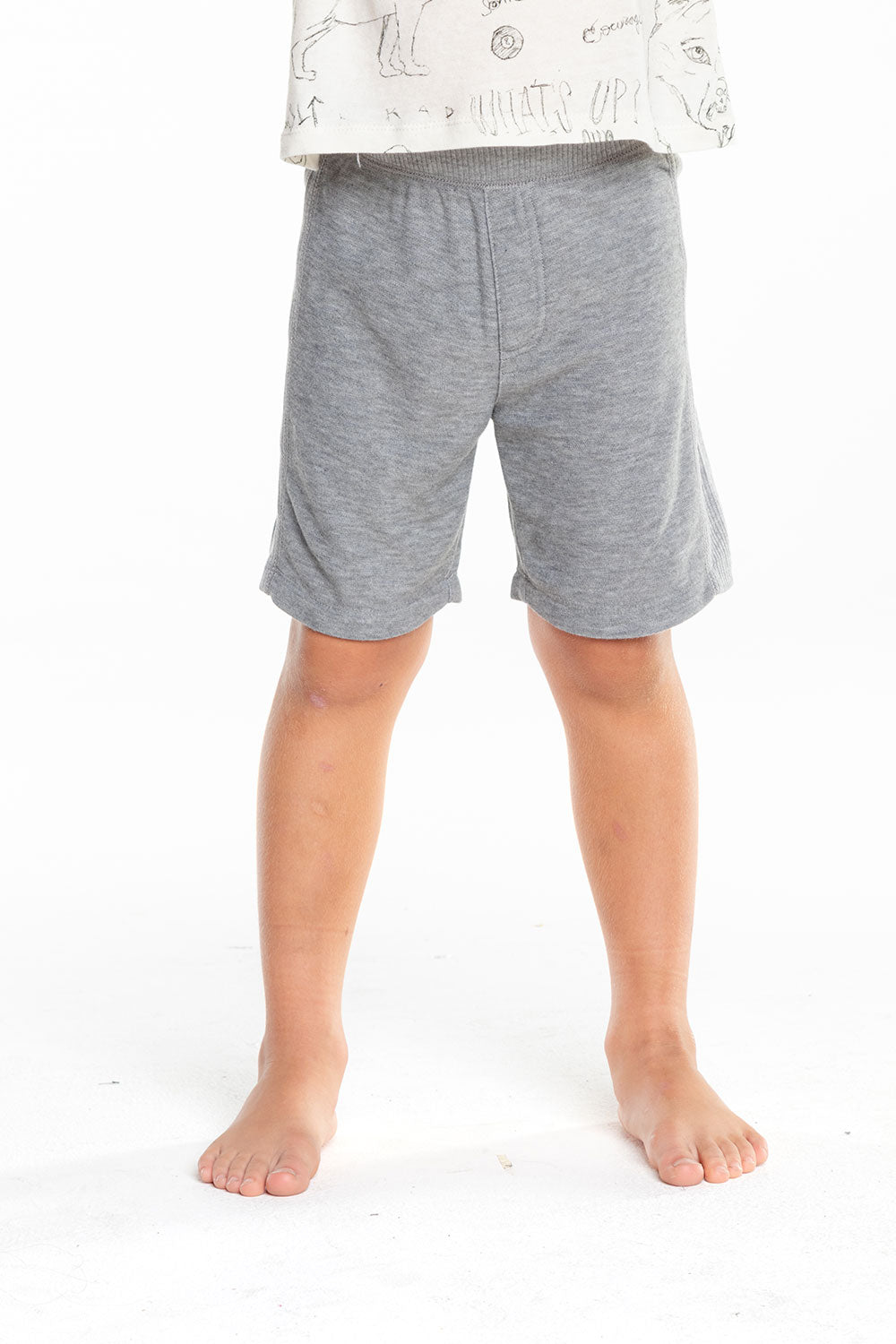 Boys Cozy Knit Rib Panel Shorts BOYS - chaserbrand