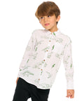 Dino Button Down BOYS chaserbrand