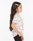 Flower Power Girls Tee Girls chaserbrand