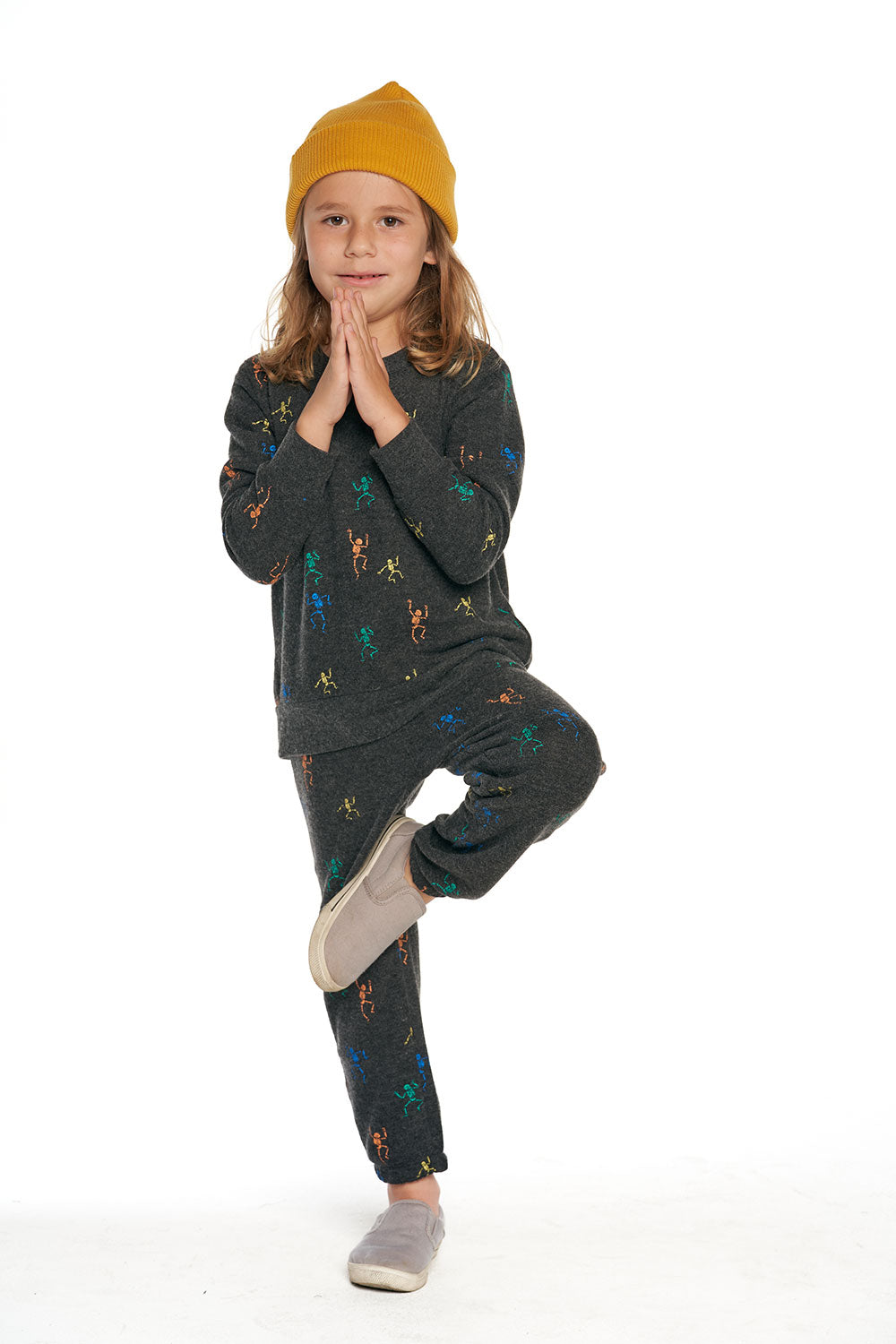 Dancing Skeleton Pants BOYS - chaserbrand