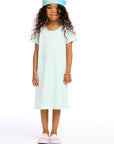 Girls Cotton Jersey Short Sleeve Shirt Dress Girls chaserbrand