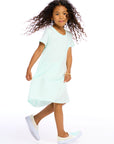 Girls Cotton Jersey Short Sleeve Shirt Dress Girls chaserbrand