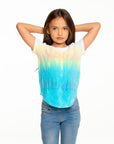 Girls Recycled Vintage Jersey Short Sleeve Scoop Back Shirt GIRLS - chaserbrand