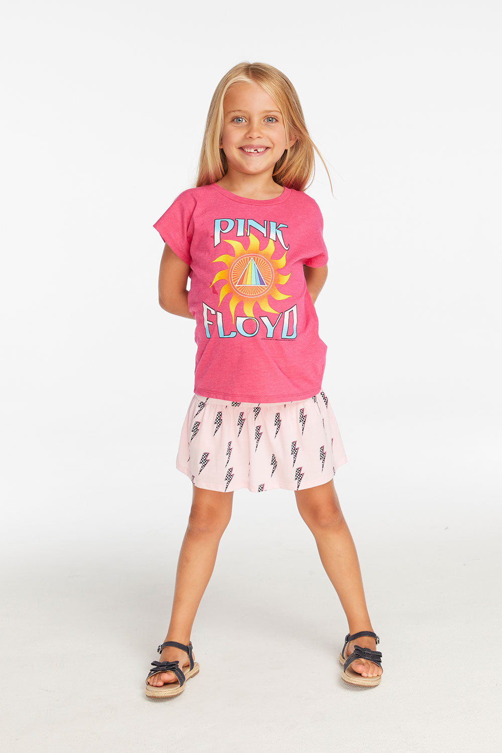 Pink Floyd Prism Sun Girls Tee Girls chaserbrand