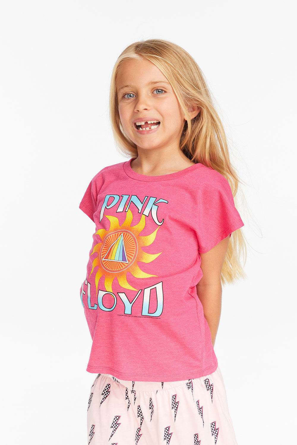 Pink Floyd Prism Sun Girls Tee Girls chaserbrand