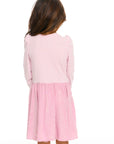 Puff Long Sleeve Dress With Twirl Skirt GIRLS chaserbrand