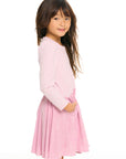Puff Long Sleeve Dress With Twirl Skirt GIRLS chaserbrand