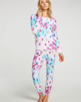 Tie Dye Peace Out Pullover WOMENS - chaserbrand