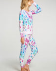 Tie Dye Peace Out Pullover WOMENS - chaserbrand