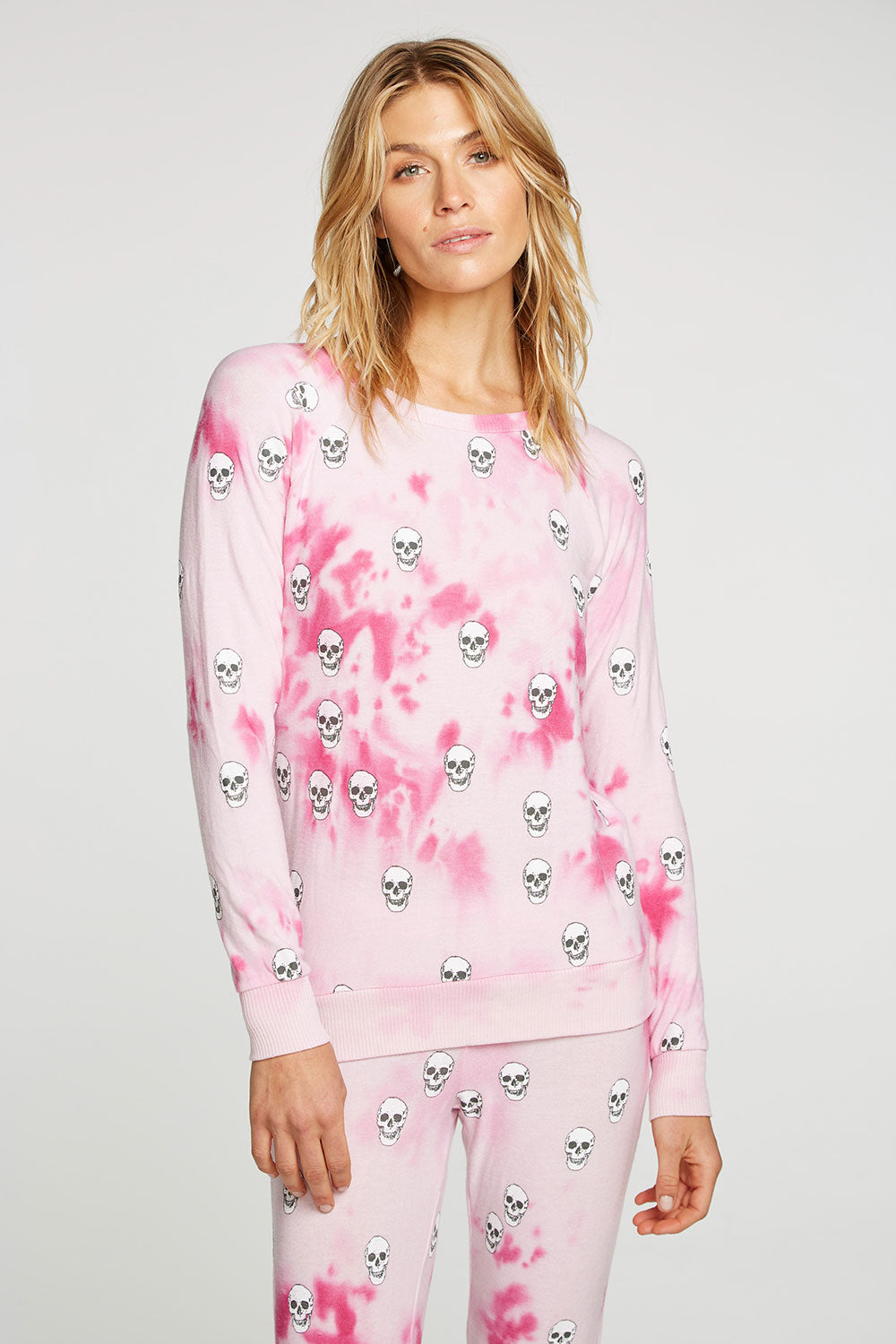Tie Dye Skull Pullover WOMENS - chaserbrand