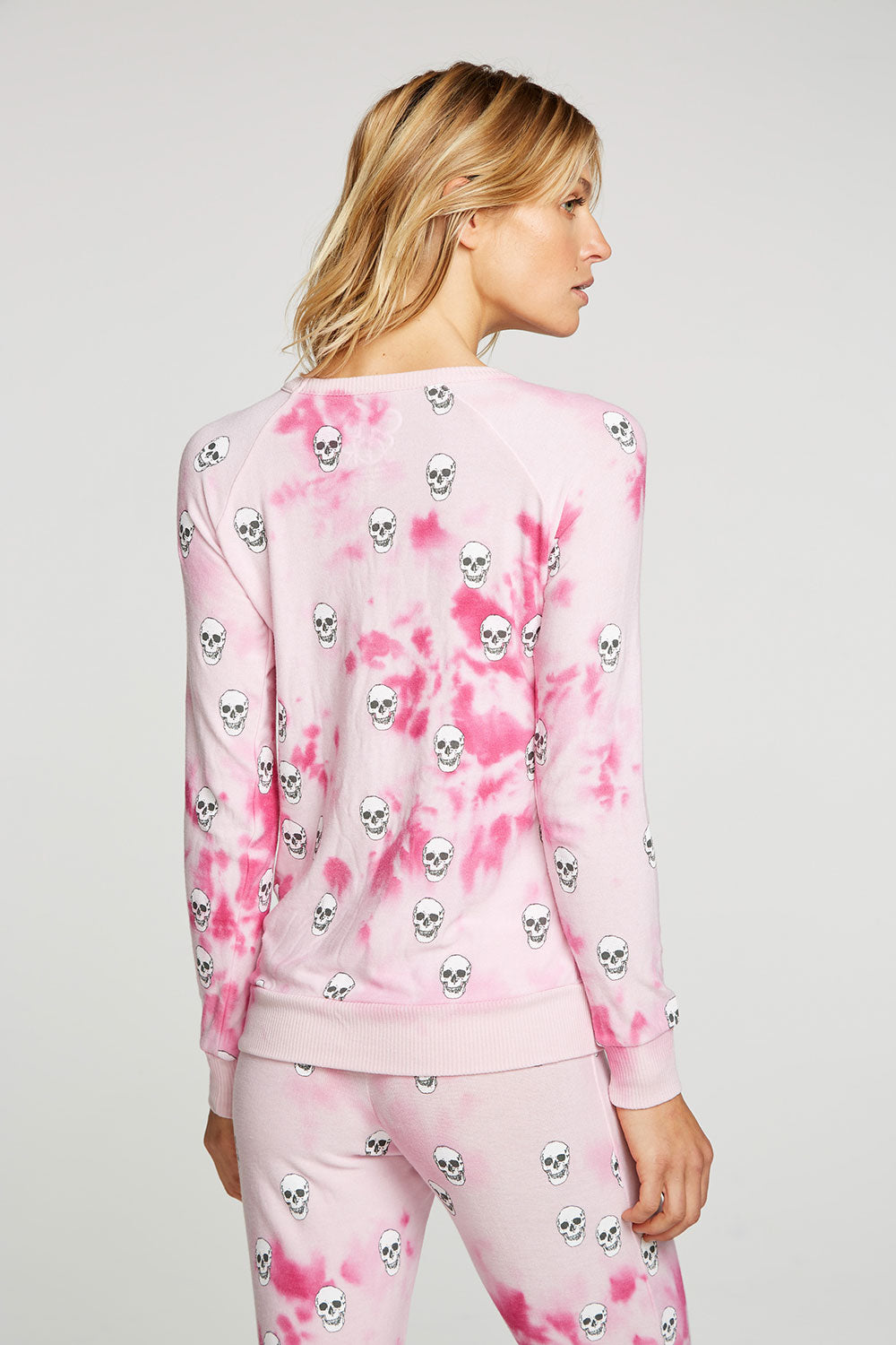 Tie Dye Skull Pullover WOMENS - chaserbrand