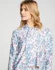 Painterly Leopard Hoodie WOMENS - chaserbrand