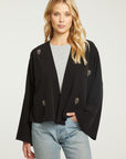 Beaded Skulls Open Bed Jacket WOMENS - chaserbrand