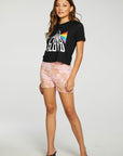 Stretch Twill Paperbag Waist Slit Side Shorts WOMENS - chaserbrand