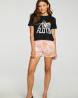 Stretch Twill Paperbag Waist Slit Side Shorts WOMENS - chaserbrand