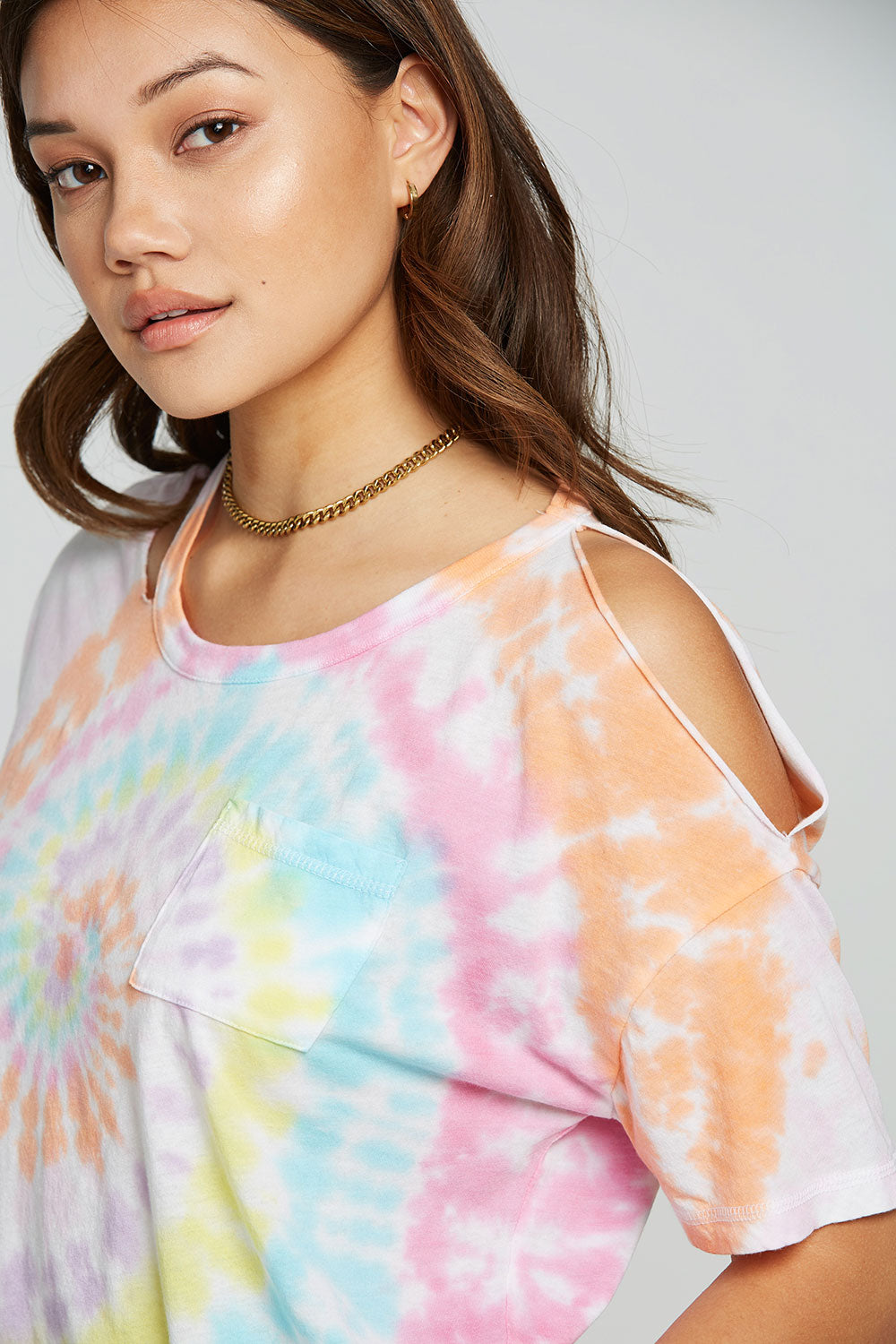 rPET Vintage Jersey Vented Short Sleeve Pocket Tee WOMENS - chaserbrand