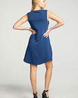 Slub French Terry Muscle Tank Mini Dress WOMENS - chaserbrand
