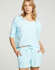 Terry Cloth Slit Side Shorts WOMENS - chaserbrand