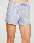Linen French Terry Easy Raw Edge Shorts WOMENS - chaserbrand