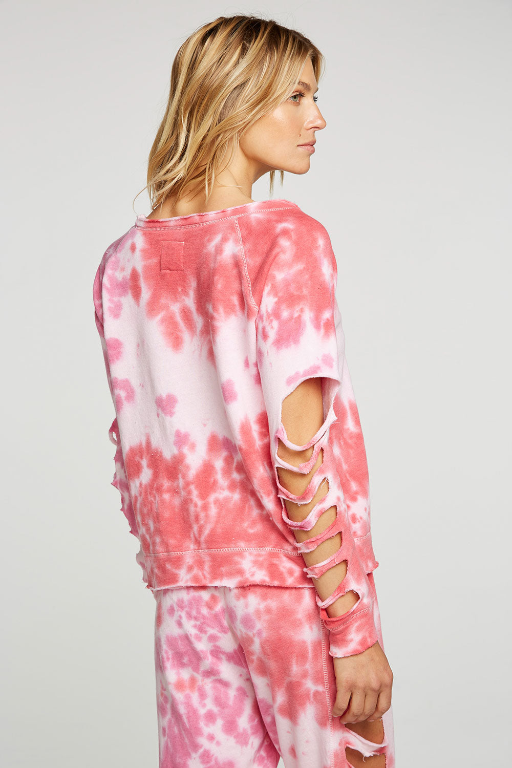 Cashmere Fleece Vented Long Sleeve Raglan Pullover WOMENS - chaserbrand