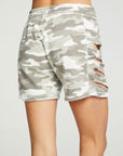 Cashmere Fleece Vented Shorts WOMENS - chaserbrand