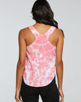Gauze Jersey Hi Lo Shirttail Racerback Tank WOMENS - chaserbrand