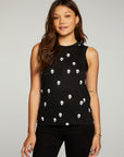 Linen Jersey Muscle Tank WOMENS - chaserbrand