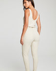 Recycled Cozy Rib Low Back Tank Jumpsuit WOMENS chaserbrand