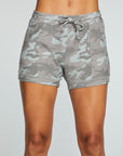 Recycled Cozy Knit Pintuck Easy Shorts WOMENS chaserbrand