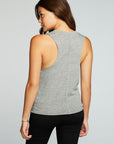 Triblend Jersey V Neck Deep Armhole Muscle Tank WOMENS chaserbrand