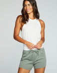 Vintage Fleece Raw Edge Panel Shorts WOMENS chaserbrand