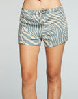 Vintage Fleece Raw Edge Panel Shorts WOMENS chaserbrand