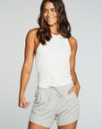 Linen Rib Resort Shorts WOMENS chaserbrand