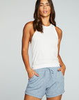 Linen Rib Resort Shorts WOMENS chaserbrand
