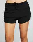 Linen Rib Resort Shorts WOMENS chaserbrand