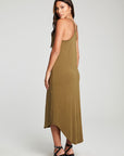 Sanded Baby Terry V Back Hi Lo Cami Dress WOMENS chaserbrand