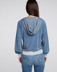 Coastal Cloth Zip Up Hoodie Jacket WOMENS chaserbrand