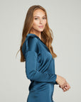 Collared Half Placket Dolman WOMENS chaserbrand