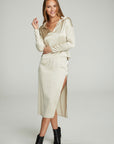 Side Slit Midi Skirt WOMENS chaserbrand